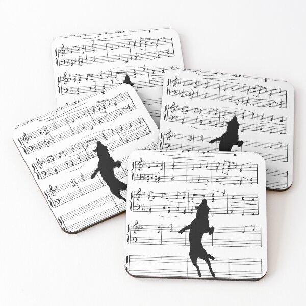 Item preview, Canine Dance on Sheet Music designed and sold by JawArts.