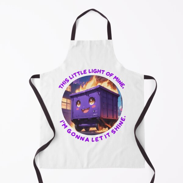 Item preview, Dumpster Fire, anime kawaii, funny meme designed and sold by Spooky Witch Dream.