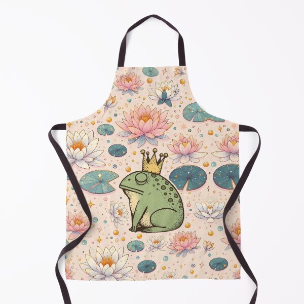 Item preview, frog king surrounded by water lilies designed and sold by FurryFantasy.