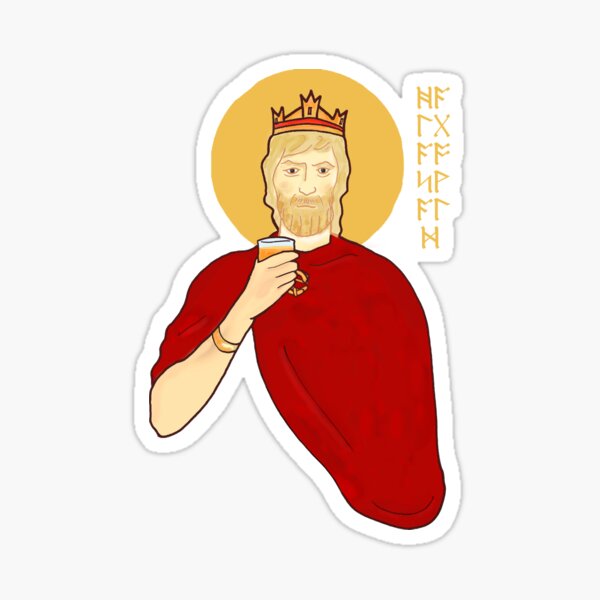 Saint Oswald Sticker