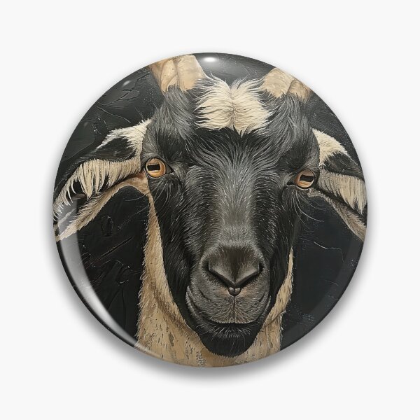 Item preview, Cute Black and Tan Goat 02 designed and sold by Elisabeth Lucas.