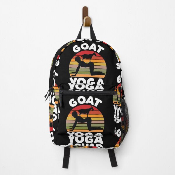 Item preview, Goat Yoga Squad Namaste Spiritual Meditation Animal Fan designed and sold by GravitiTees.