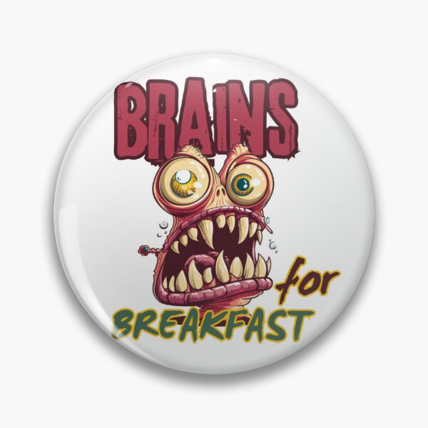 Item preview, Grinning Ghoul: Breakfast Edition designed and sold by PurpleMoss.