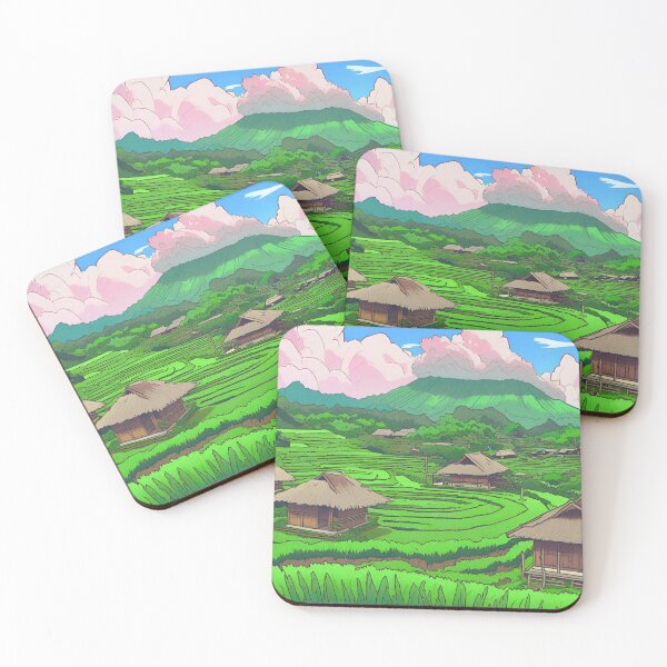 Item preview, Beautiful View of a Village designed and sold by KINGSMILESTORE.