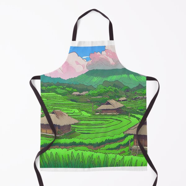 Item preview, Beautiful View of a Village designed and sold by KINGSMILESTORE.