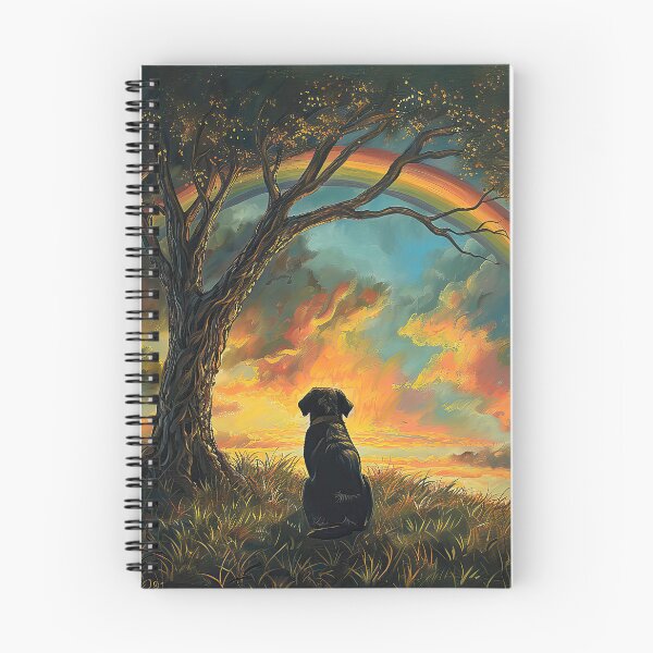 Item preview, Labrador Watching Rainbow designed and sold by Elisabeth Lucas.