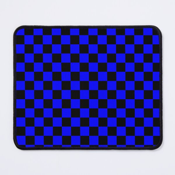 Item preview, Small Checkered - Black and Blue designed and sold by JustPatterns2.