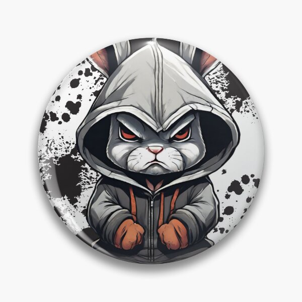 Item preview, black rabbit, designed and sold by CarpArtt.