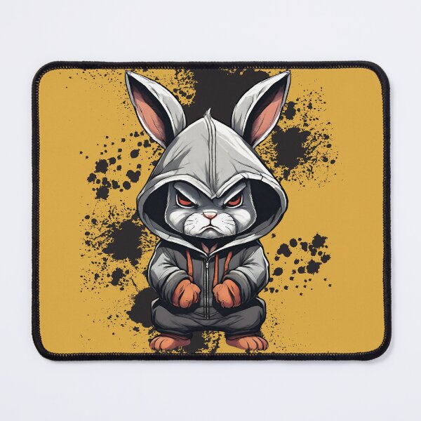Item preview, black rabbit, designed and sold by CarpArtt.