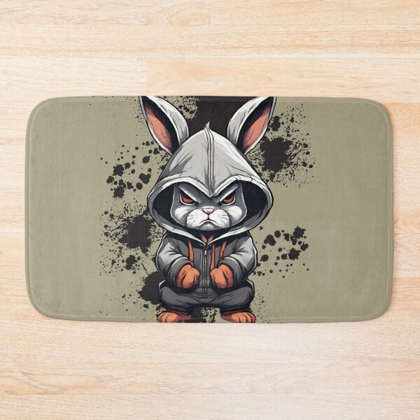 Item preview, black rabbit, designed and sold by CarpArtt.