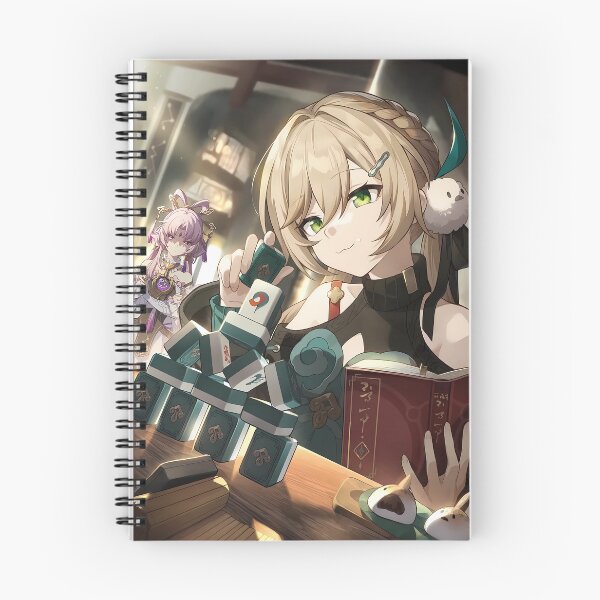 Item preview, Today Is Another Peaceful Day • Qingque • Honkai Star Rail Light Cone designed and sold by kazatodoesart.
