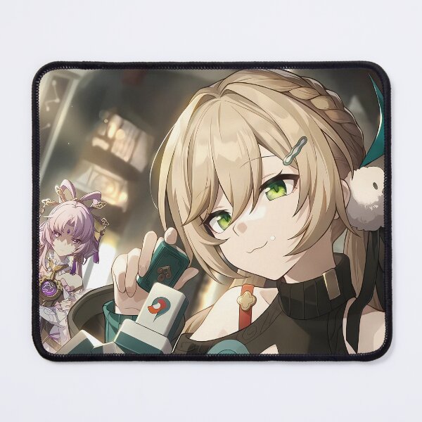 Item preview, Today Is Another Peaceful Day • Qingque • Honkai Star Rail Light Cone designed and sold by kazatodoesart.