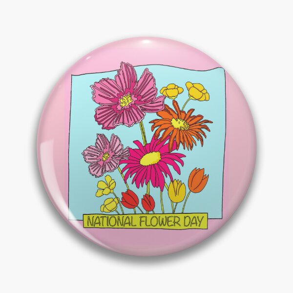 Item preview, National Flower Day Holiday  designed and sold by Fransyn.