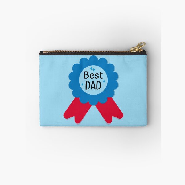 Item preview, Best Dad, Father's Day greeting lettering quote with ribbon, design for dad lovers. designed and sold by HippoInkStudio.