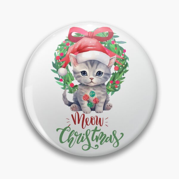 Artikelvorschau, Niedliches Weihnachtskatzen-Grafikdesign entworfen und verkauft von cats-dogs1.