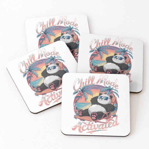 Item preview, panda chill mode on designed and sold by ururuty.