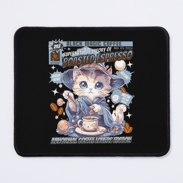 Item preview, ABNORMAL COFFEE LOVERS EDITION KAWAII WITCH CAT  designed and sold by justyna-s28.