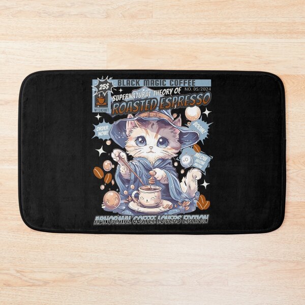 Item preview, ABNORMAL COFFEE LOVERS EDITION KAWAII WITCH CAT  designed and sold by justyna-s28.