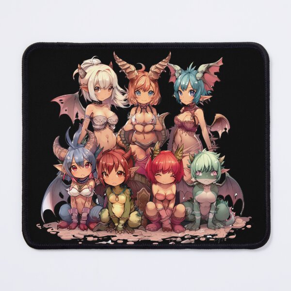 Item preview, Mismatch Monster Girls designed and sold by SurrealismByKia.