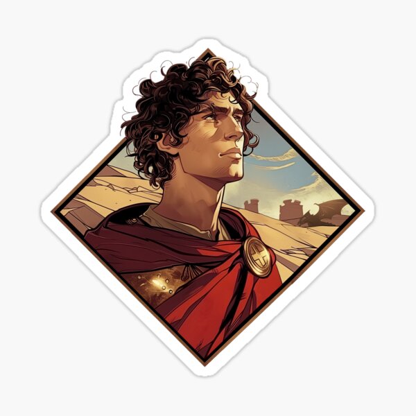 Saint George and the Dragon Sticker