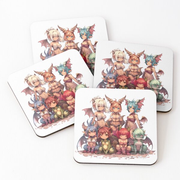 Item preview, Mismatch Monster Girls designed and sold by SurrealismByKia.