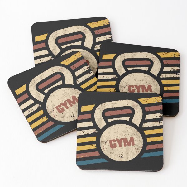 Item preview, Colorful Striped Kettlebell - Fitness Powerhouse designed and sold by BNCH44.