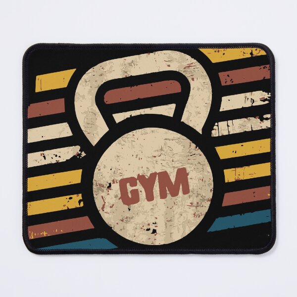 Item preview, Colorful Striped Kettlebell - Fitness Powerhouse designed and sold by BNCH44.