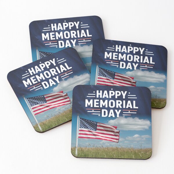 Item preview, Happy Memorial Day: Honoring Sacrifice and Celebrating Freedom designed and sold by Jonathan  Gillette.