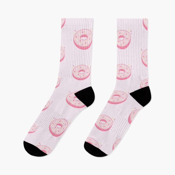 Item preview, cute kawaii pink sakura donut sticker designed and sold by Narukuku.