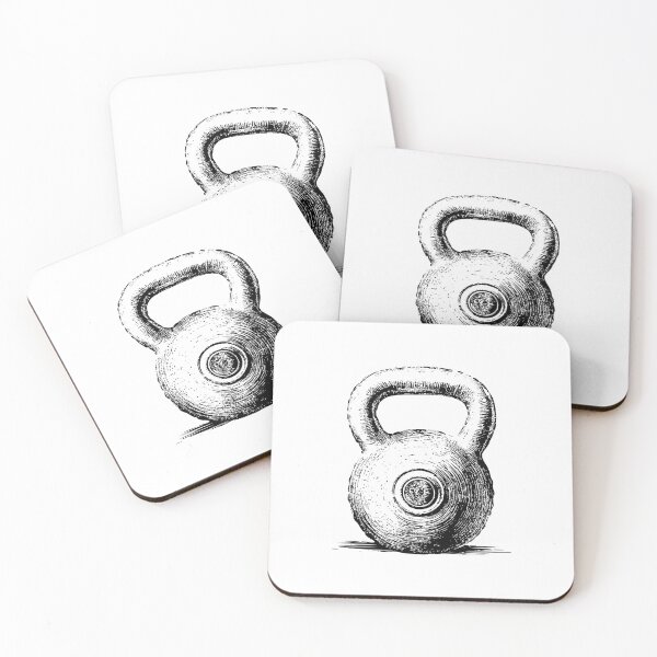 Item preview, Classic Kettlebell Sketch - Fitness Art for Strength Enthusiasts designed and sold by BNCH44.