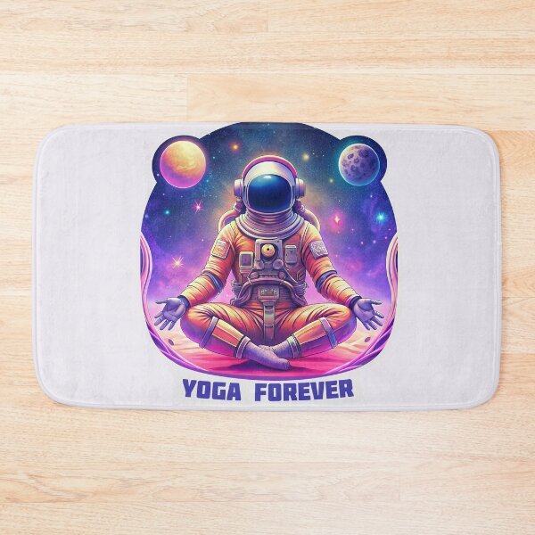 Item preview, Astronaut ,  yoga forever, psychedelic futuristic, sticker, t- shirt, decor  designed and sold by NatalkaP.