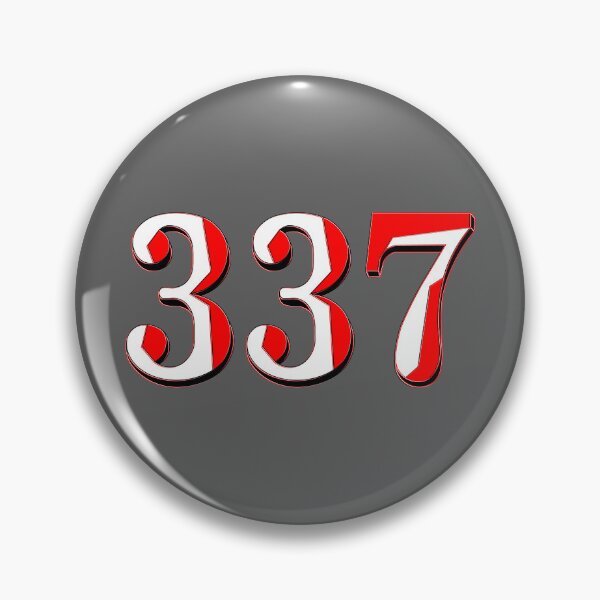 Item preview, number three hundred and thirty seven digit 337 order sequence team member age designed and sold by 4rpixs.