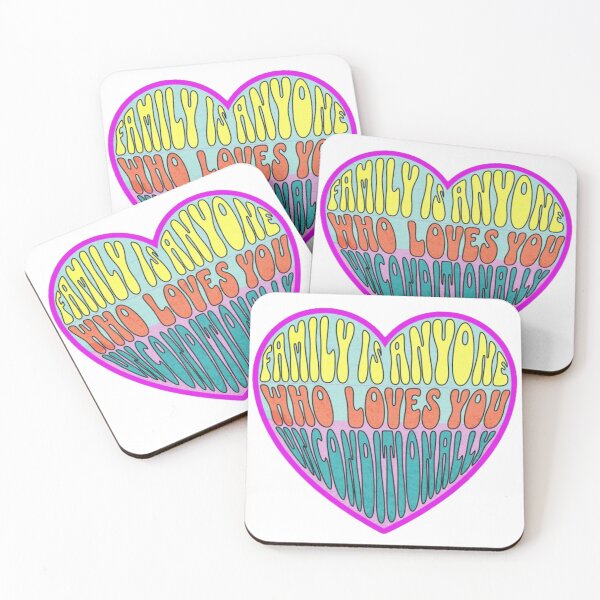 Item preview, Family is anyone who loves you unconditionally designed and sold by ZekoStick.