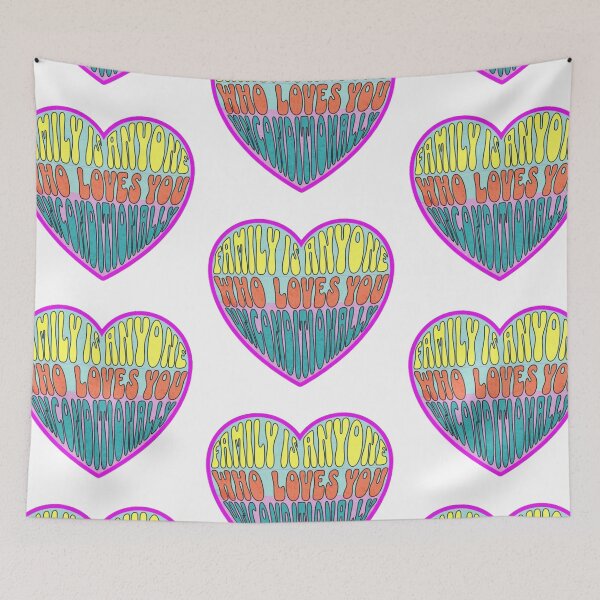 Item preview, Family is anyone who loves you unconditionally designed and sold by ZekoStick.