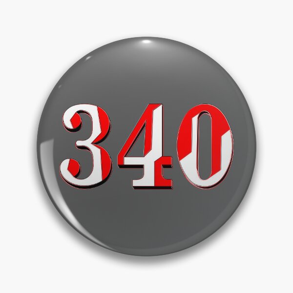 Item preview, number three hundred and forty digit 340 order sequence team member age designed and sold by 4rpixs.