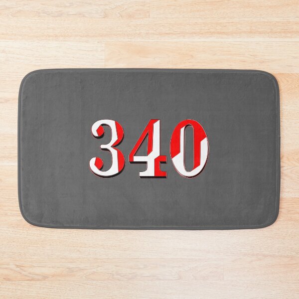 Item preview, number three hundred and forty digit 340 order sequence team member age designed and sold by 4rpixs.
