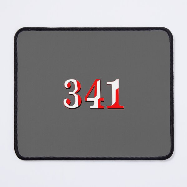 Item preview, number three hundred and forty one digit 341 order sequence team member age designed and sold by 4rpixs.