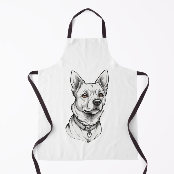 Item preview, Wildness and wisdom: A dog portrait designed and sold by Ink-Kreativ.