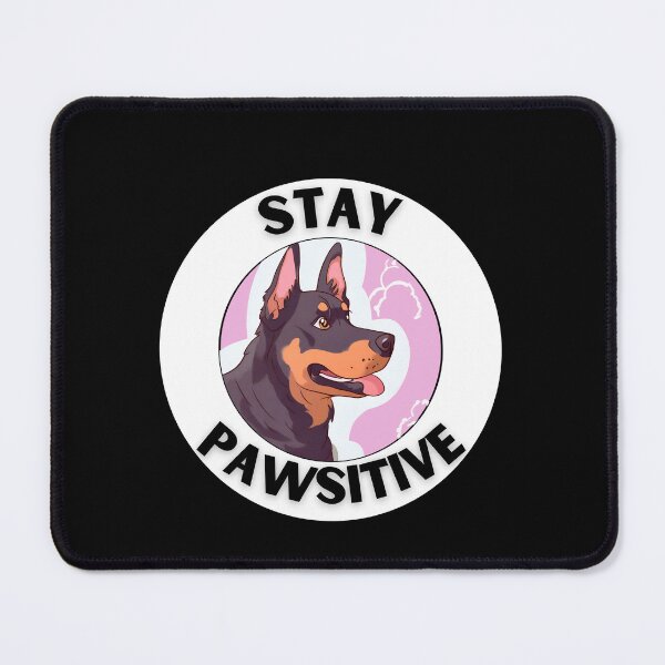Item preview, STAY PAWSITVE beauceron dog designed and sold by GoodyPaws.