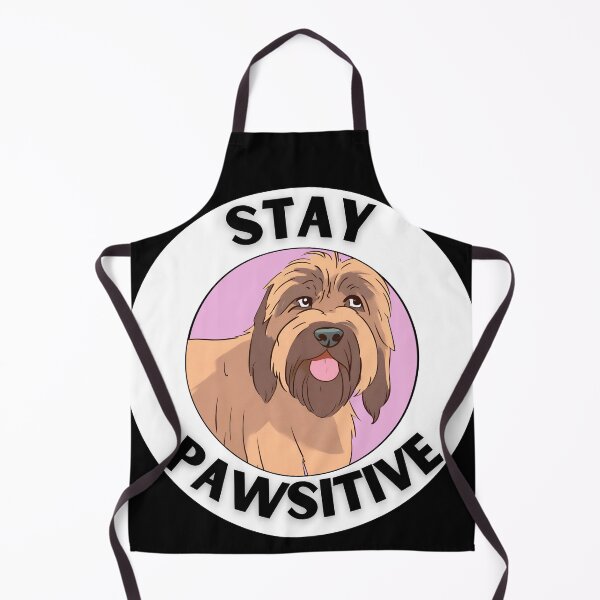 Item preview,  STAY PAWSITVE Briard designed and sold by GoodyPaws.