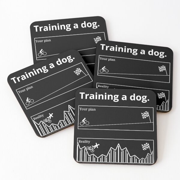 Item preview, Dog training is a hard dog trainer dog  designed and sold by GoodyPaws.