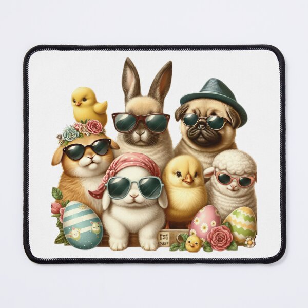 Item preview, easter animal with sunglasses photography  Easter Funny animals  designed and sold by Expressions-Sel.