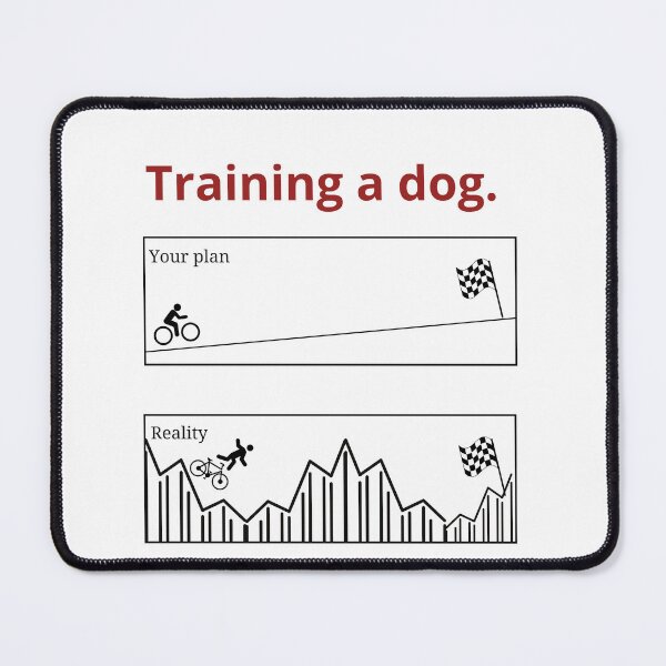 Item preview, Dog training is a hard dog trainer dog  designed and sold by GoodyPaws.
