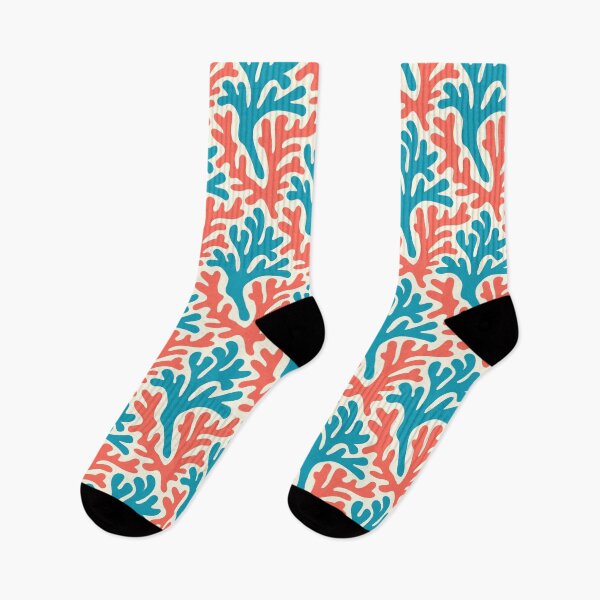 Item preview, 3133 E - beautiful corals, blue red designed and sold by RouCouCou.
