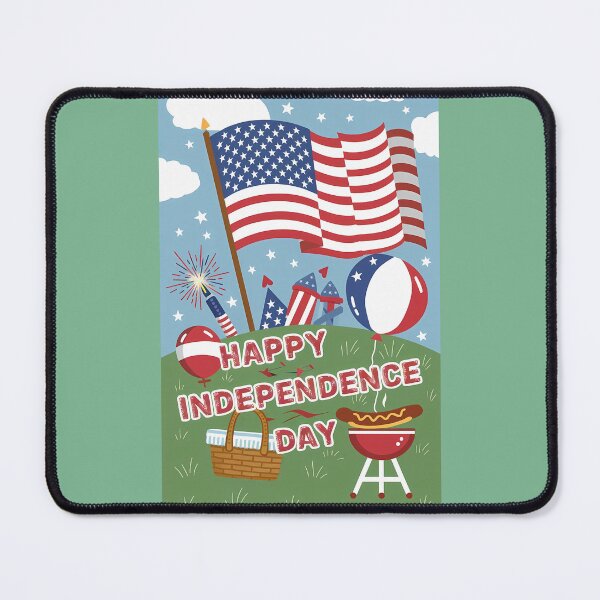 Item preview, Happy Independence Day: Sparkling Freedom and Unity 1 designed and sold by Jonathan  Gillette.