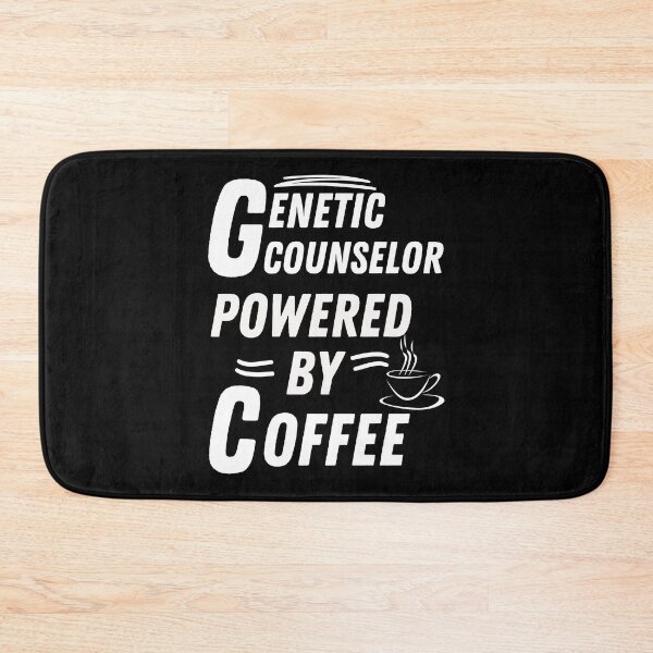 Item preview, Genetic counselor powered by coffee designed and sold by annoying-shirts.