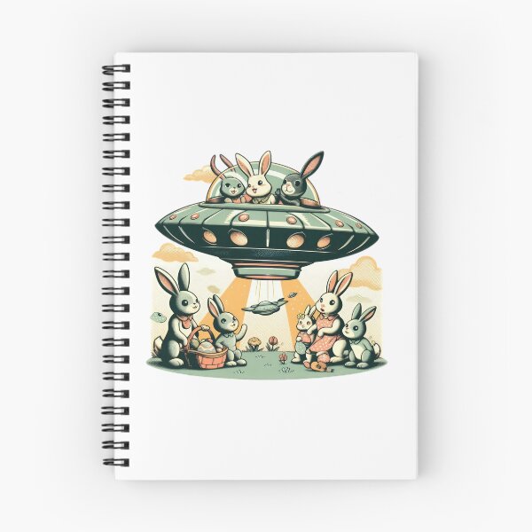 Item preview, alien rabbits with Easter bunnies Easter Funny animals  designed and sold by Expressions-Sel.