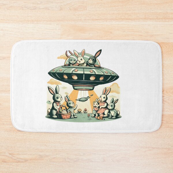 Item preview, alien rabbits with Easter bunnies Easter Funny animals  designed and sold by Expressions-Sel.