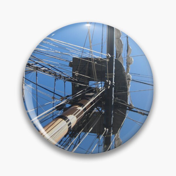 Item preview, Looking Up at Ship Rigging and Blue Sky designed and sold by JoyousArt4u.