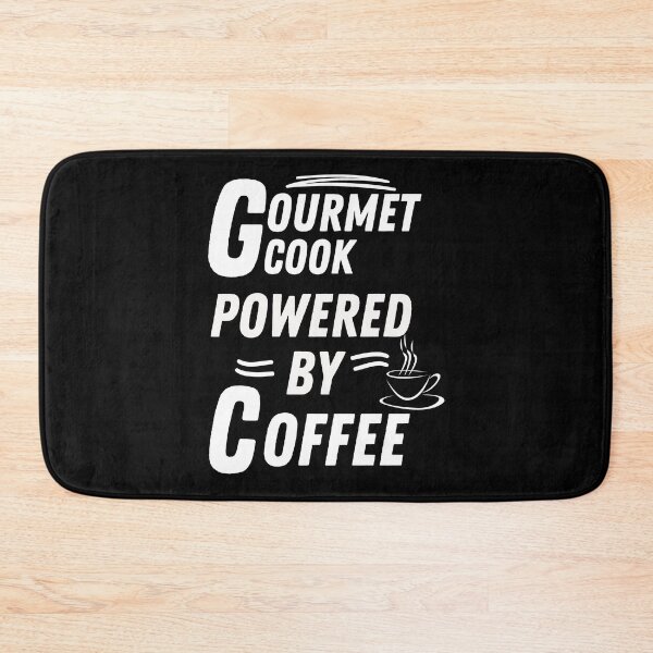 Item preview, Gourmet cook powered by coffee designed and sold by annoying-shirts.